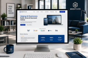 Great web design helping UK businesses create strong first impressions