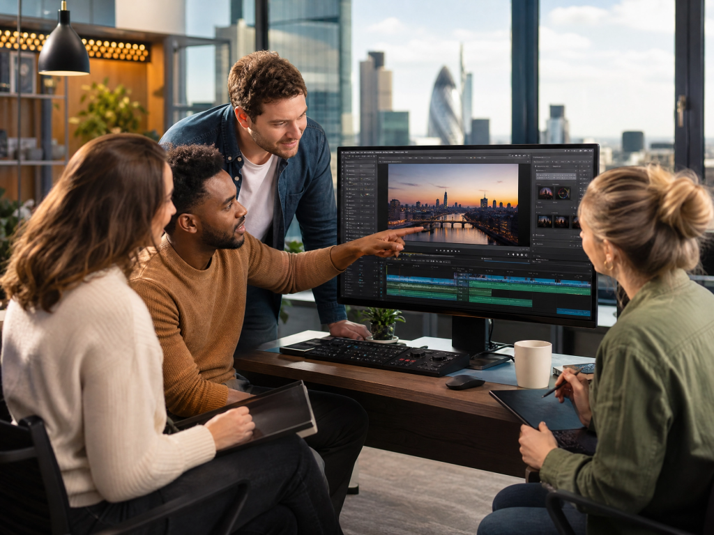 Affordable video editing services UK by local video editor UK team delivering creative edits and fast turnaround