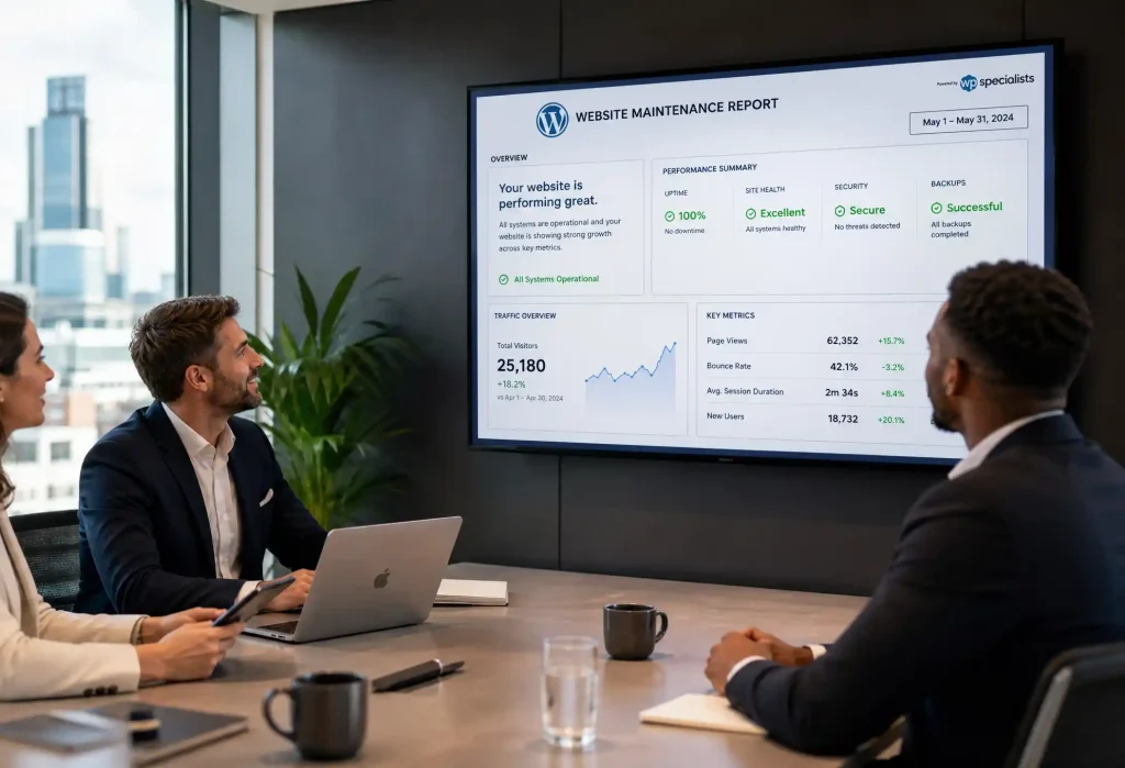 Professional Website Maintenance UK with WordPress Management, Affordable Support, and Security Updates for small business websites